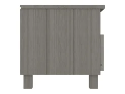 Móvel De Tv|vidaxl Móvel de TV HAMAR 106x40x40 cm pinho maciço cinza-claro Cinzento claro
