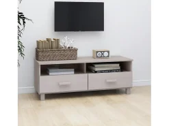 Sale vidaxl Móvel de TV HAMAR 106x40x40 cm pinho maciço Branco
