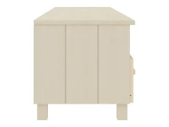 vidaxl Móvel de TV HAMAR 158x40x40 cm pinho maciço -mel^ Móvel De Tv
