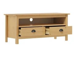 Móvel De Tv* Móvel de TV Hill 110x40x47 cm pinho maciço mel PT839439 Castanho