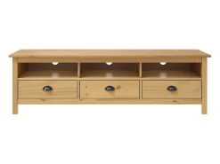 Móvel De Tv*vidaxl Móvel de TV Hill 158x40x47 cm pinho maciço mel Castanho