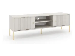 Sale Móvel de TV Iseo caxemira/dourado/dourado Bege / Dourado