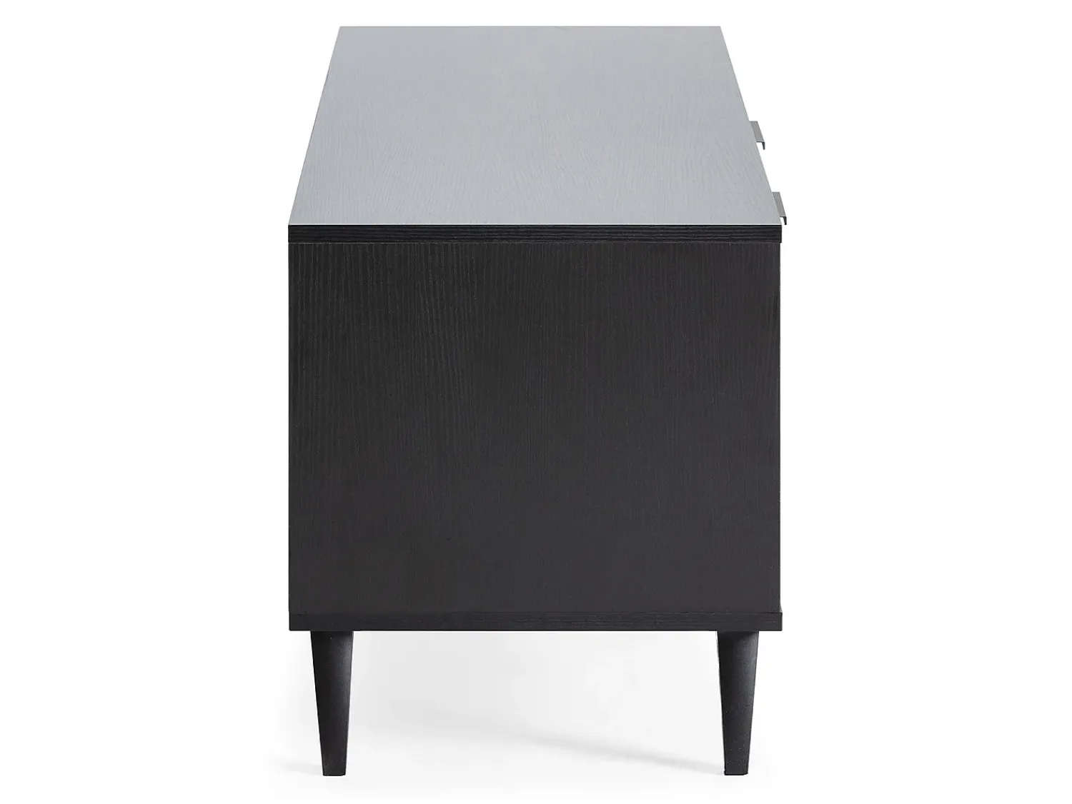 Móvel De Tv*VS Venta-stock Móvel de TV Kalma 2 portas 1 gaveta cor /carvalho Preto