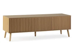 VS Venta-stock Móvel de TV Lluvia 3 portas cor carvalho, 130 cm de comprimento.^ Móvel De Tv