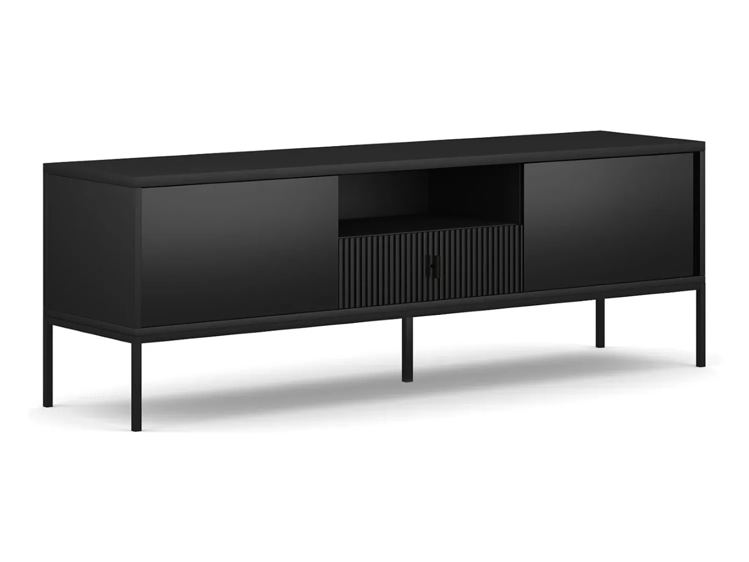 Móvel De Tv* Móvel de TV Maggiore 2P1G // Preto