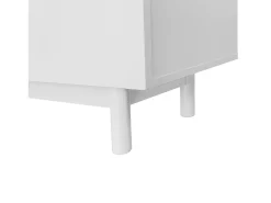 Móvel De Tv|ModernLuxe Móvel de TV moderno - com prateleiras ajustáveis ​​- em aglomerado - Branco