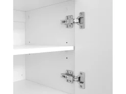 Móvel De Tv|ModernLuxe Móvel de TV moderno - com prateleiras ajustáveis - em aglomerado - Branco
