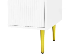 Móvel De Tv|ModernLuxe Móvel de TV moderno de 170 cm - adequado para TV de 70"-79" - com 4 portas - Branco