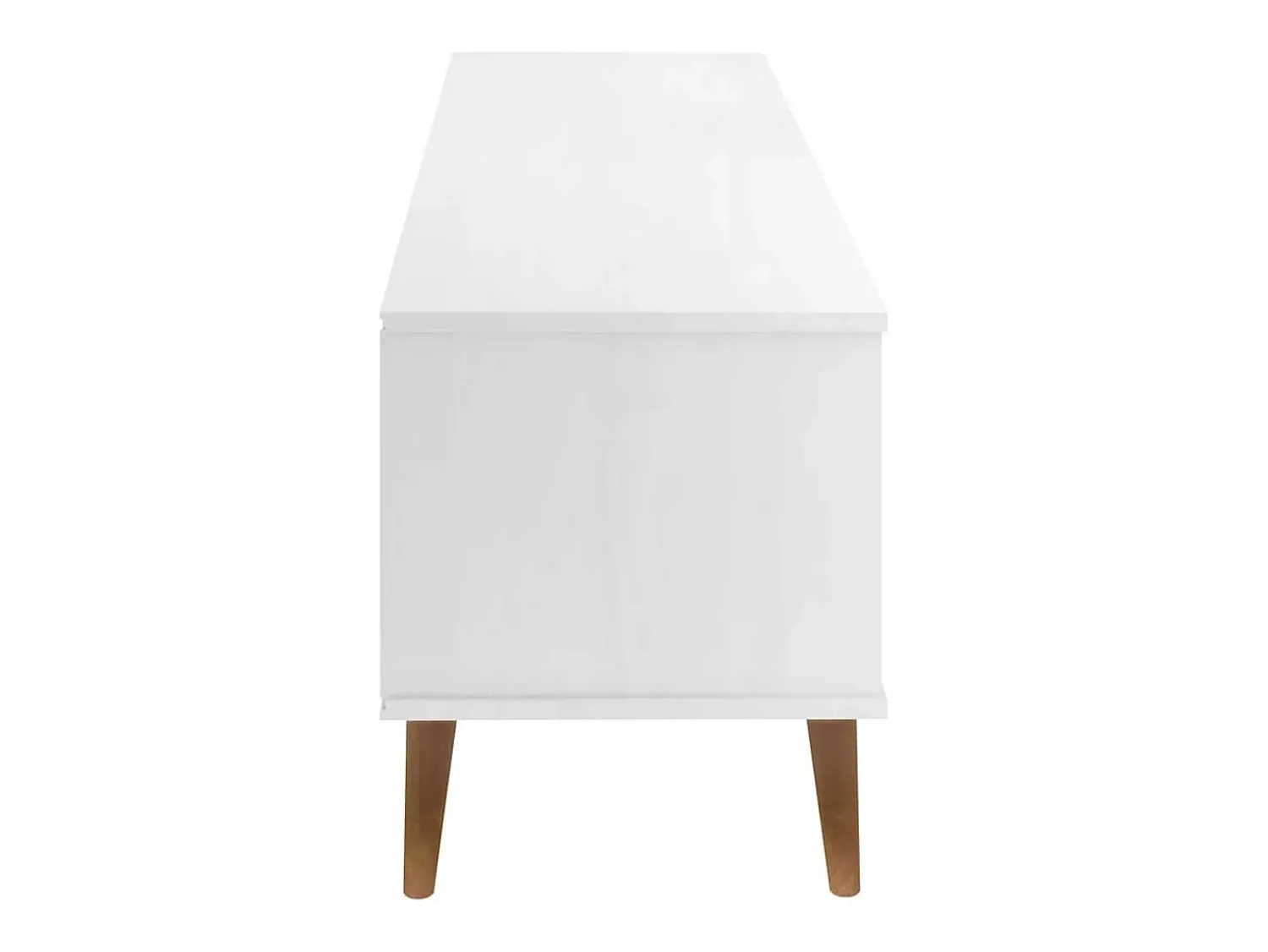 New vidaxl Móvel de TV MOLDE 158x40x49 cm pinho maciço Branco