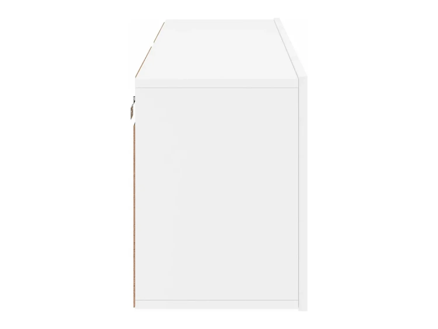 Móvel De Tv|Helloshop26 Móvel de TV multimídia para parede prateleira para TV aparador para TV para sala de jantar sala de estar quarto 2 peças 60 x 30 x 41 cm 02_0028927 Branco