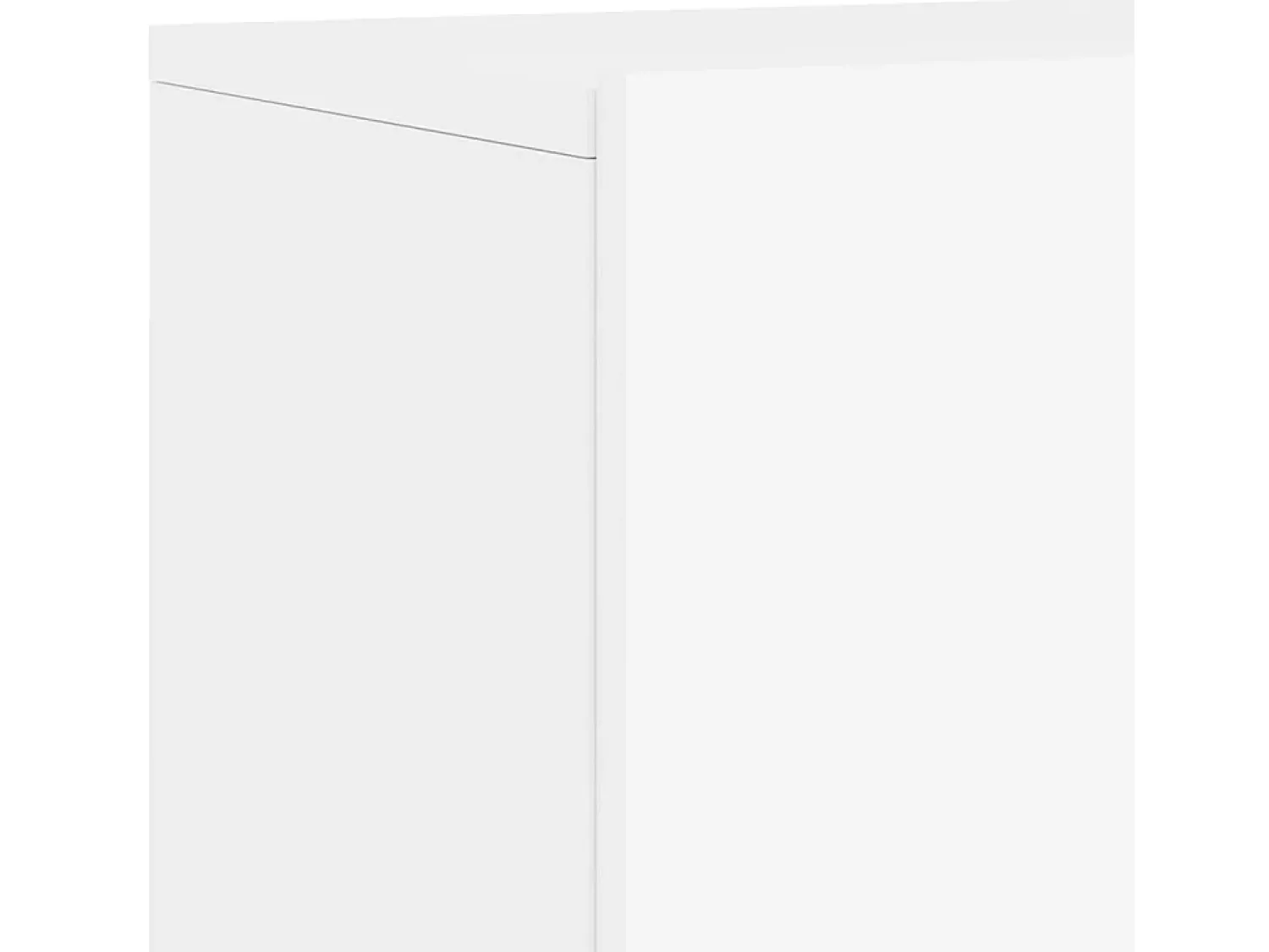 Móvel De Tv|Helloshop26 Móvel de TV multimídia para parede prateleira para TV aparador para TV para sala de jantar sala de estar quarto 2 peças 60 x 30 x 41 cm 02_0028927 Branco