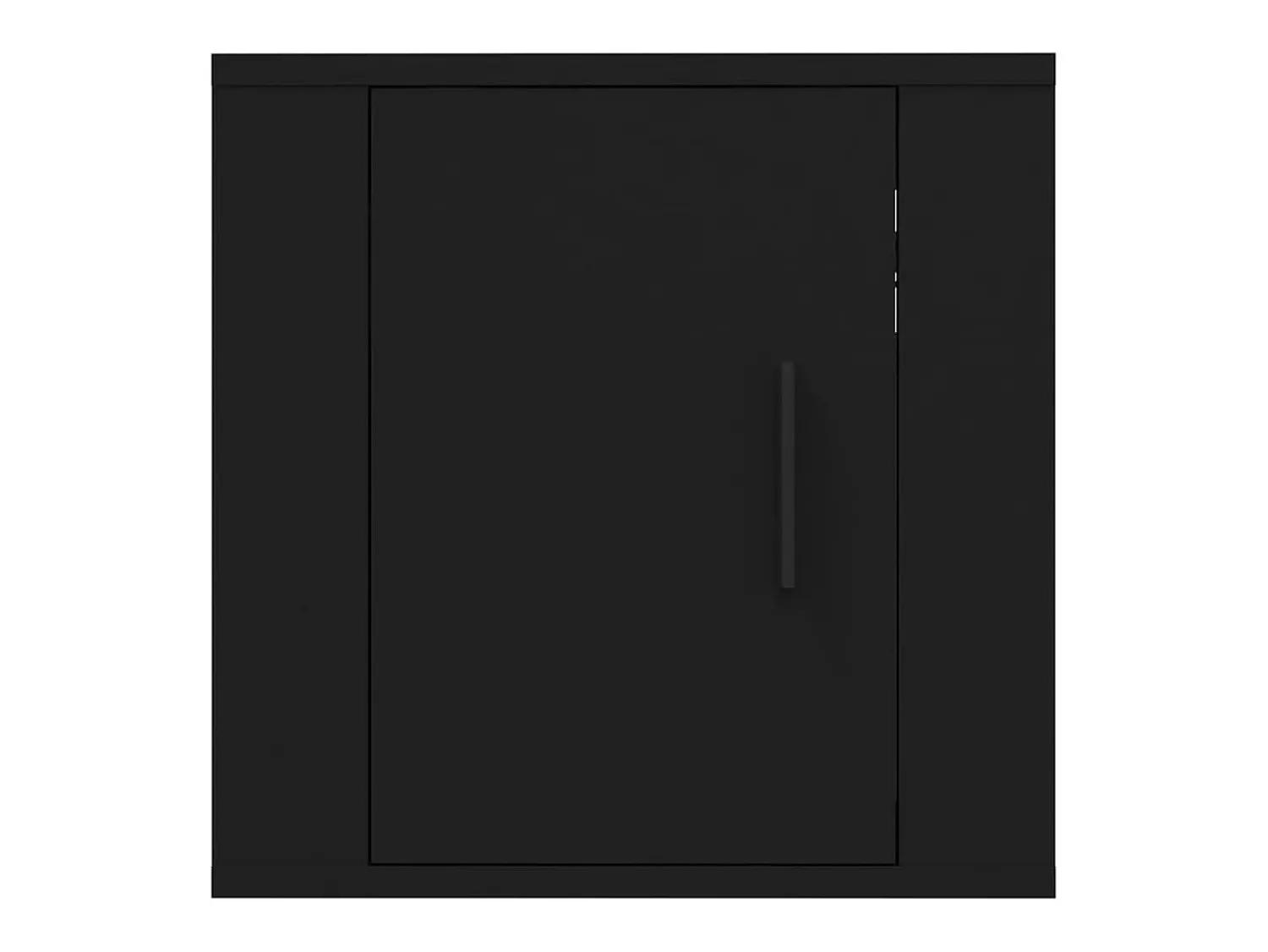 Discount Helloshop26 Móvel de TV multimídia para parede prateleira para TV suporte para TV sala de jantar sala de estar quarto 2 peças 40 x 34,5 x 40 cm 02_0028911 Preto