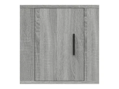 Helloshop26 Móvel de TV multimídia para parede prateleira para TV aparador para TV para sala de jantar sala de estar quarto 2 peças Sonoma 40 x 34,5 x 40 cm cinza 02_0029013^ Móvel De Tv