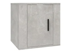 Móvel De Tv*Helloshop26 Móvel de TV multimídia para parede prateleira para TV aparador para TV para sala de jantar sala de estar quarto 2 peças 40 x 34,5 x 40 cm cinza 02_0028910 Cinzento