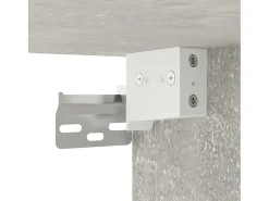 Móvel De Tv*Helloshop26 Móvel de TV multimídia para parede prateleira para TV aparador para TV para sala de jantar sala de estar quarto 2 peças 40 x 34,5 x 40 cm cinza 02_0028910 Cinzento