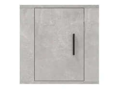 Móvel De Tv*Helloshop26 Móvel de TV multimídia para parede prateleira para TV aparador para TV para sala de jantar sala de estar quarto 2 peças 40 x 34,5 x 40 cm cinza 02_0028910 Cinzento