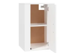 Móvel De Tv*Helloshop26 Móvel de TV multimídia para parede prateleira para TV aparador armário para TV sala de jantar sala de estar quarto 2 peças 40 x 34,5 x 60 cm 02_0028912 Branco