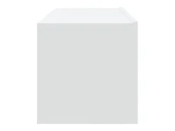 Online Helloshop26 Móvel de TV multimídia para parede prateleira para TV aparador para TV para sala de jantar sala de estar quarto 4 peças 100 x 30 x 30 cm 02_0029052 Branco