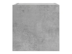 Móvel De Tv|Helloshop26 Móvel de TV multimídia para parede prateleira para TV aparador para TV para sala de jantar sala de estar quarto 2 peças 30,5 x 30 x 30 cm cinza 02_0028904 Cinzento