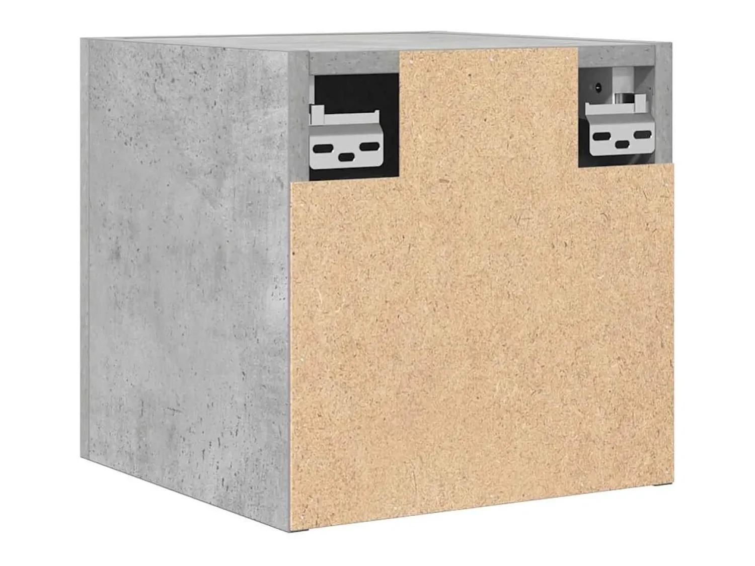 Móvel De Tv|Helloshop26 Móvel de TV multimídia para parede prateleira para TV aparador para TV para sala de jantar sala de estar quarto 2 peças 30,5 x 30 x 30 cm cinza 02_0028904 Cinzento