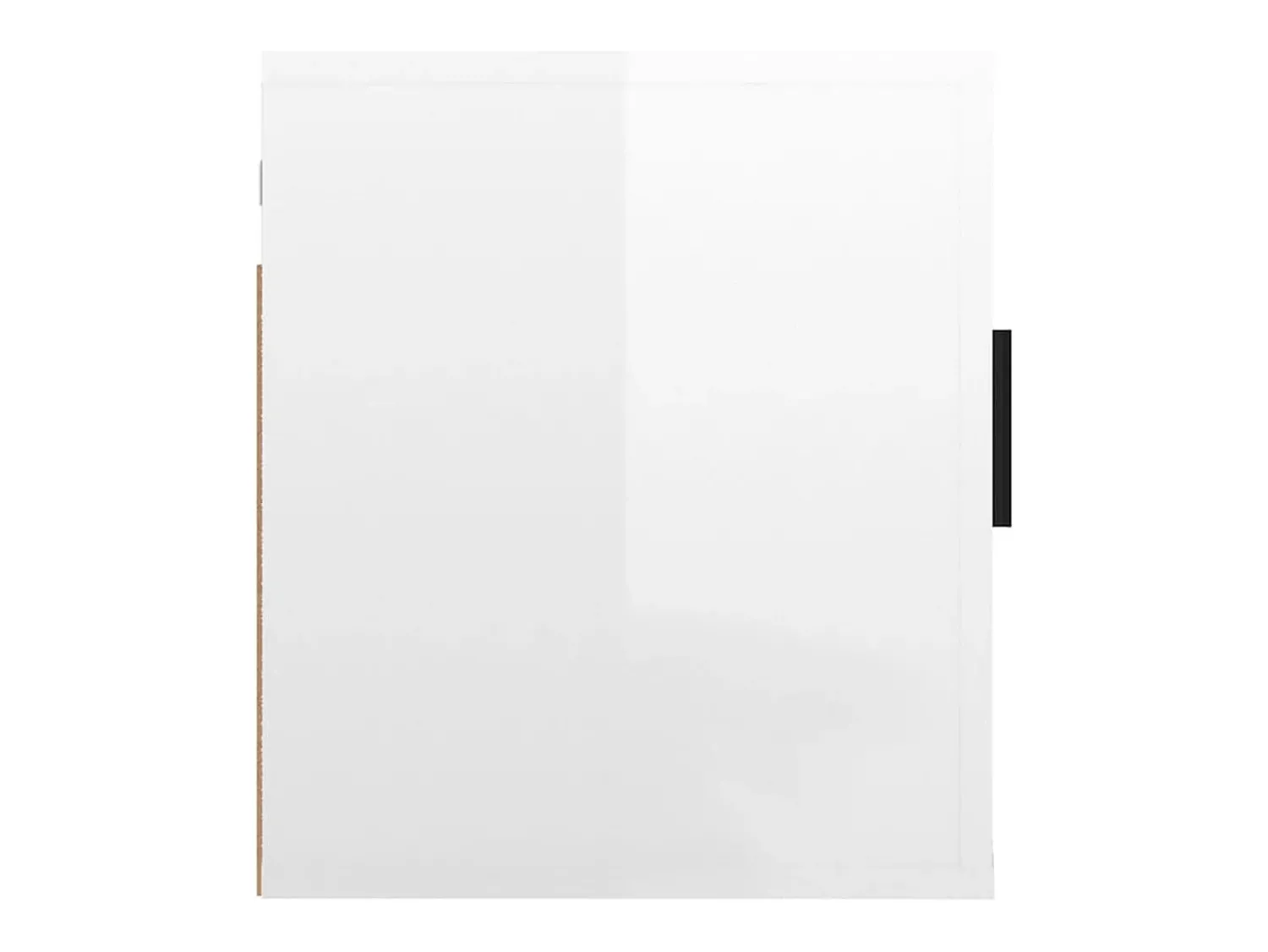 Móvel De Tv|Helloshop26 Móvel de TV multimídia para parede prateleira para TV armário para TV sala de jantar sala de estar quarto 2 peças brilhante 40 x 34,5 x 40 cm 02_0028947 Branco