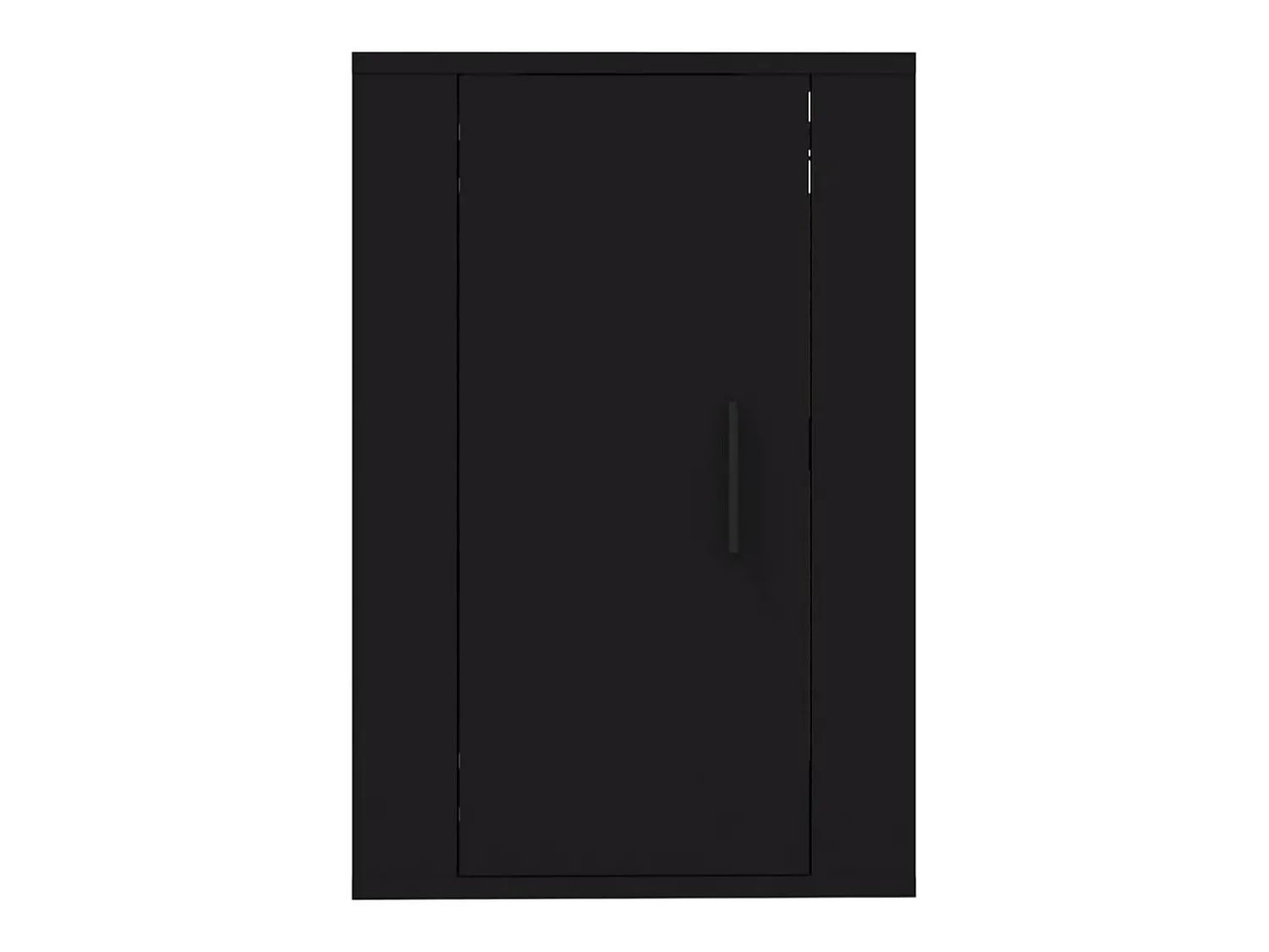 Helloshop26 Móvel de TV multimídia para parede prateleira para TV aparador armário para TV sala de jantar sala de estar quarto 2 peças 40 x 34,5 x 60 cm 02_0028914 Preto
