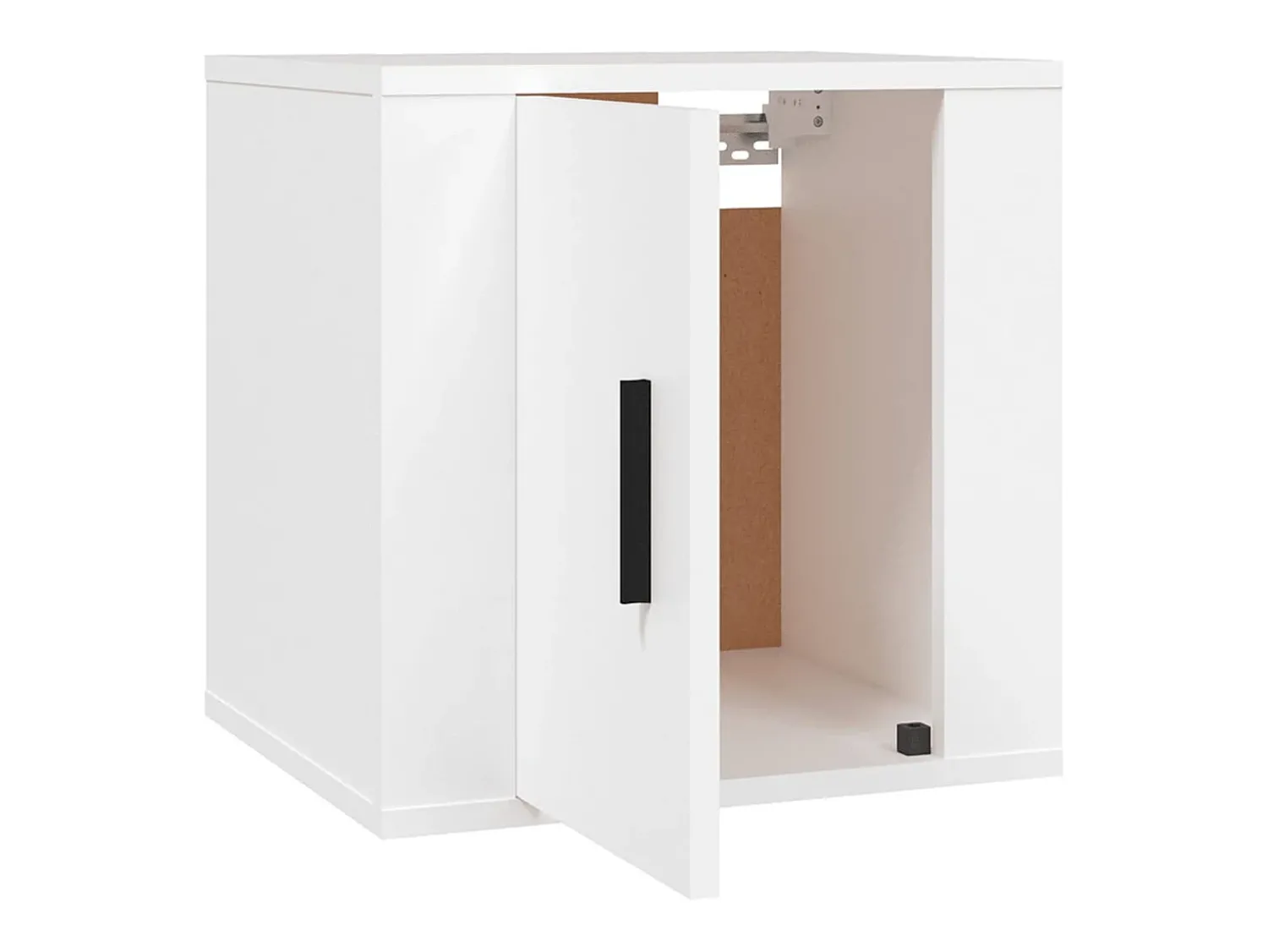 Móvel De Tv|Helloshop26 Móvel de TV multimídia para parede prateleira para TV aparador armário para TV sala de jantar sala de estar quarto 2 peças 40 x 34,5 x 40 cm 02_0028909 Branco