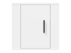 Móvel De Tv|Helloshop26 Móvel de TV multimídia para parede prateleira para TV aparador armário para TV sala de jantar sala de estar quarto 2 peças 40 x 34,5 x 40 cm 02_0028909 Branco