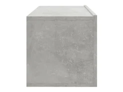 Online Helloshop26 Móvel de TV multimídia para parede prateleira para TV aparador para TV para sala de jantar sala de estar quarto 4 peças 100 x 30 x 30 cm cinza 02_0029053 Cinzento