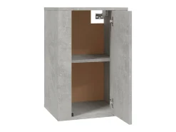 Móvel De Tv*Helloshop26 Móvel de TV multimídia para parede prateleira para TV aparador para TV para sala de jantar sala de estar quarto 2 peças 40 x 34,5 x 60 cm cinza 02_0028913 Cinzento