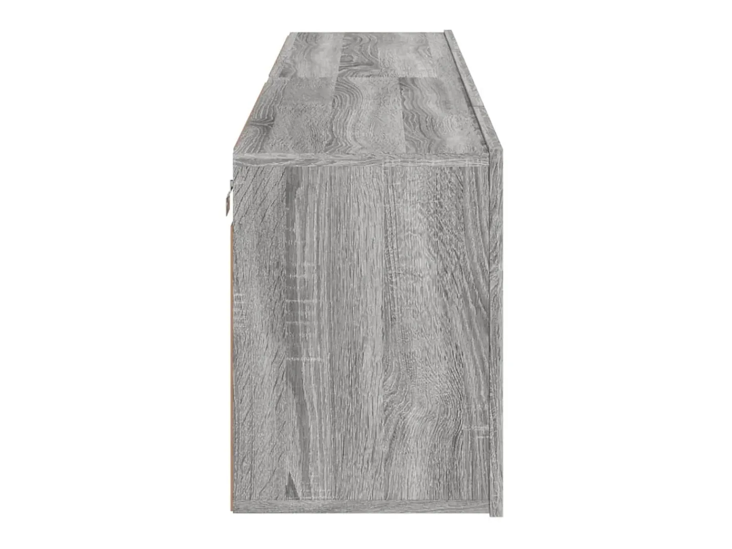 Helloshop26 Móvel de TV multimídia para parede prateleira para TV armário para TV sala de jantar sala de estar quarto 2 peças Sonoma 80 x 30 x 41 cm cinza 02_0029017^ Móvel De Tv