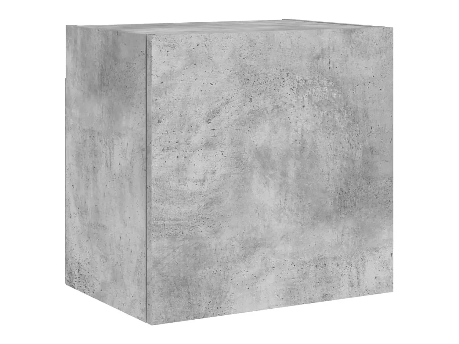 Móvel De Tv*Helloshop26 Móvel de TV multimídia prateleira de TV aparador de TV sala de jantar sala de estar quarto parede 405 x 30 x 40 cm madeira projetada cinza 02_0027781 Castanho
