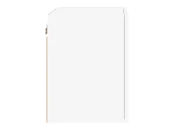 Móvel De Tv|Helloshop26 Móvel de TV multimídia prateleira de TV aparador de TV sala de jantar sala de estar quarto parede 405 x 30 x 40 cm madeira de engenharia branca 02_0027780 Branco