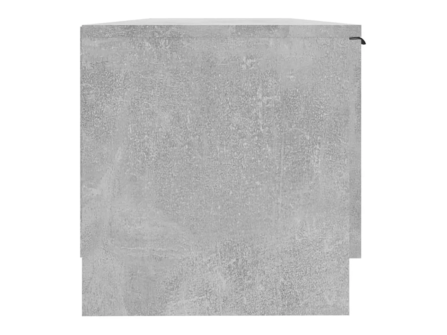 Outlet Helloshop26 Móvel de TV multimídia prateleira de televisão televisão buffet sala de jantar sala de estar quarto 102 x 35 x 36,5 cm madeira trabalhada cinza 02_0025565 Castanho
