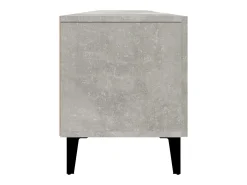 Móvel De Tv|Helloshop26 Móvel de TV multimídia prateleira de televisão televisão buffet sala de jantar sala de estar quarto 180 x 31,5 x 40 cm madeira trabalhada cinza 02_0026093 Castanho