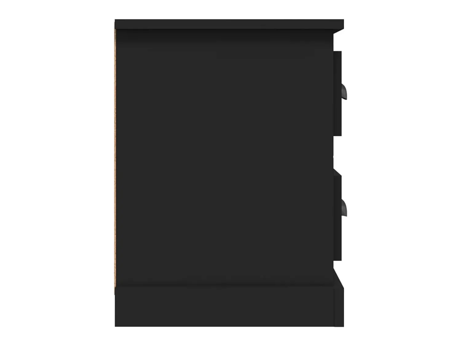 Helloshop26 Móvel de TV multimídia prateleira de televisão televisão buffet sala de jantar sala de estar quarto 102 x 35,5 x 47,5 cm madeira trabalhada preta 02_0025581^ Móvel De Tv