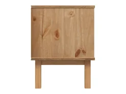 Móvel De Tv| Móvel de TV OTTA 113,5x43x57 pinho maciço PT220787 Castanho