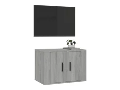 Sale Móvel de TV para parede 57x34,5x40 cm sonoma PT926023 Cinzento