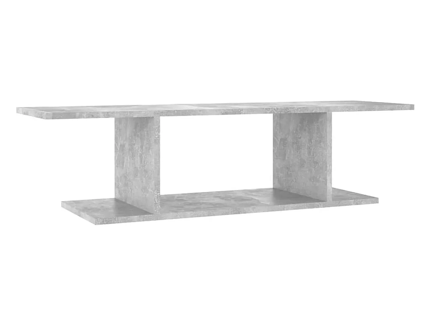 Clearance Móvel de TV para parede 103x30x26,5 cm cimento PT160049 Cinzento