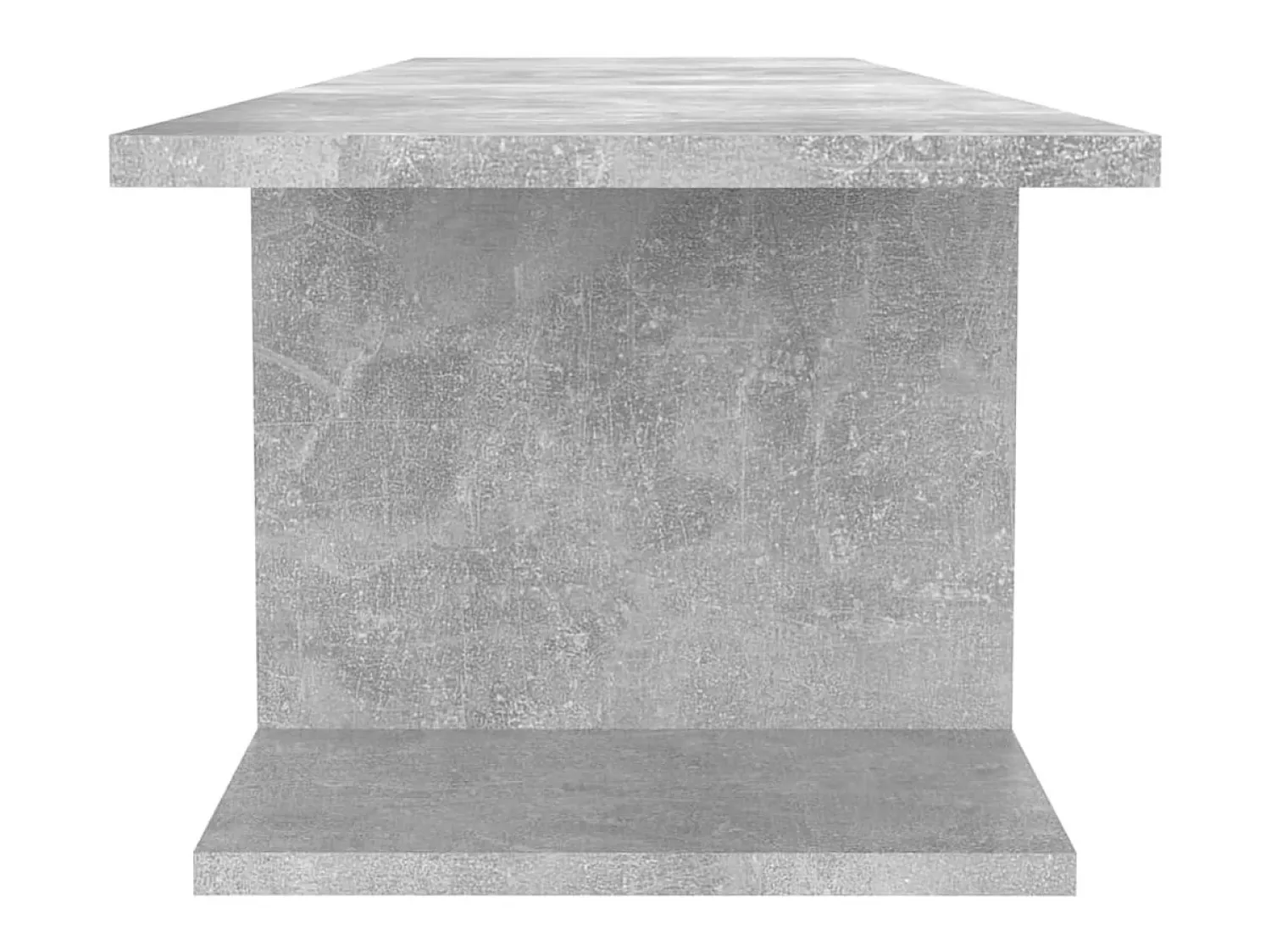 Clearance Móvel de TV para parede 103x30x26,5 cm cimento PT160049 Cinzento