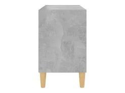 Móvel De Tv| Móvel de TV pernas de madeira 69,5x30x50 cm cimento PT379123 Cinzento