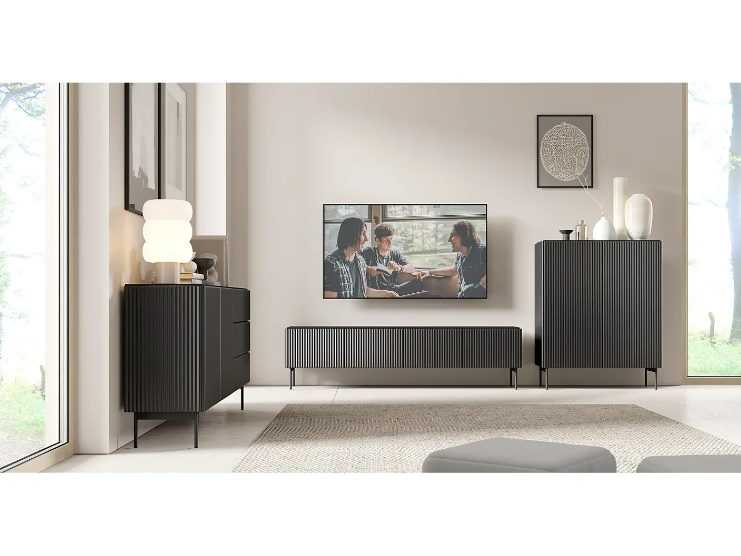 Móvel de TV, , 147 x 51,2 x 39,8 cm^ Móvel De Tv