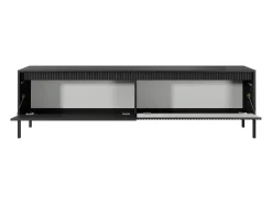 Móvel De Tv| Móvel de TV: , 53,6 x 187,1 x 39 cm Preto