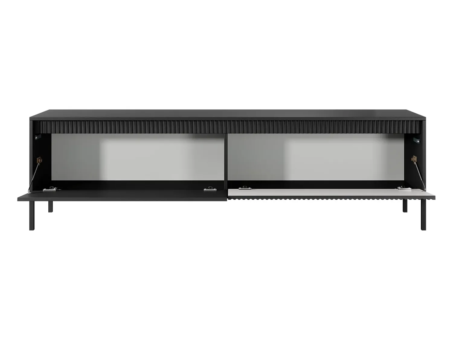 Móvel De Tv| Móvel de TV: , 53,6 x 187,1 x 39 cm Preto