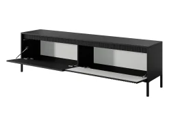 Móvel De Tv| Móvel de TV: , 53,6 x 187,1 x 39 cm Preto