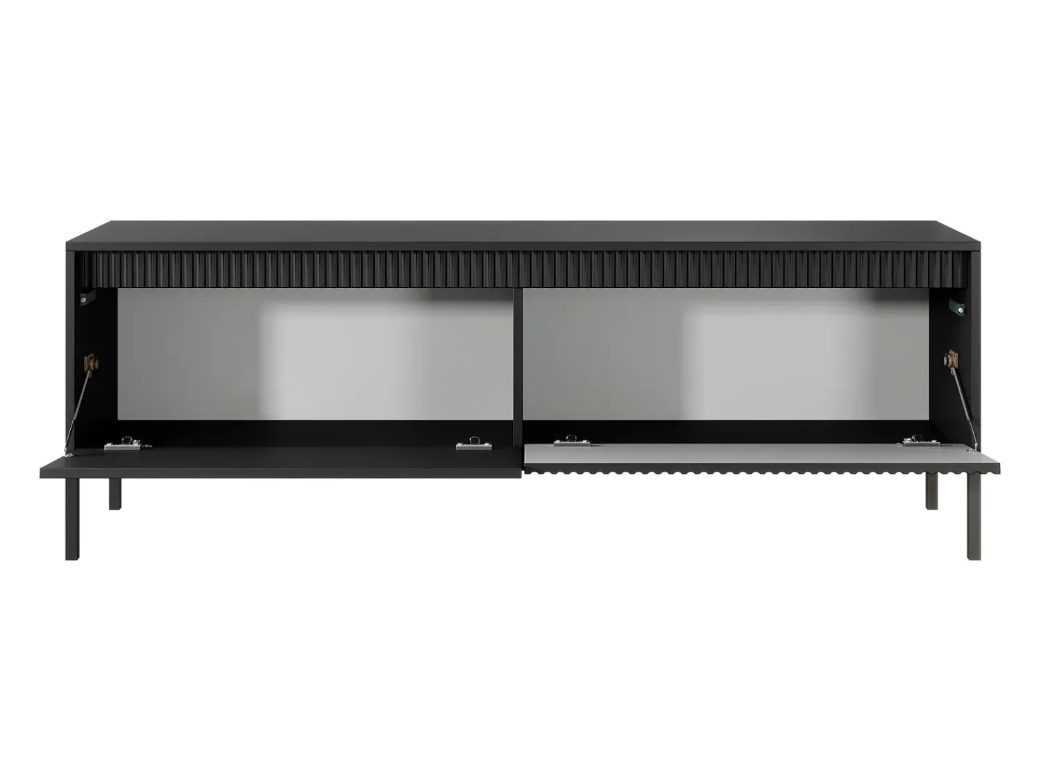 Móvel De Tv* Móvel de TV: , 53,4 x 153,5 x 39 cm Preto