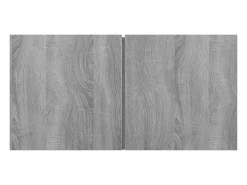 Discount Móvel de TV suspenso madeira processada 60x30x30 cm cinza PT211604 Cinzento