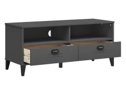 Móvel De Tv* Móvel de TV VIKEN derivados de madeira cinzento antracite PT996477 Cinza antracite