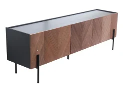 Concept-Usine Móvel de TV Vintage SEQUOIA com Armários de Arrumação^ Móvel De Tv