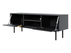 Móvel De Tv* Móvel de TV Viva //dourado Preto